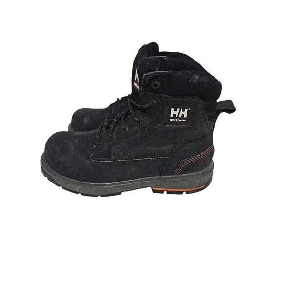 Helly Hansen Men's 6” FreshTech Steel Toe Work Boots HHS232001 Black Size 11M - Picture 5 of 7